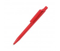 Ручка шариковая DOT, матовое покрытие Цвет: Красный