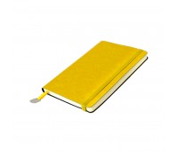 Ежедневник недатированный Boomer, А5,  желтый, кремовый блок, без обреза Цвет: Желтый