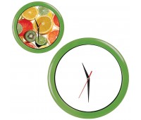Часы настенные "ПРОМО" разборные  Цвет: Зеленый