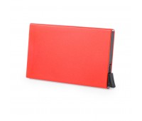 Кардхолдер RAINBOW c RFID защитой Цвет: Красный