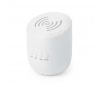 Bluetooth колонка со встроенной беспроводной зарядкой Dortam Цвет: белый