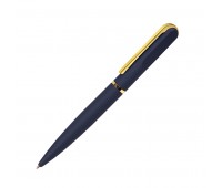 Ручка шариковая FARO, покрытие soft touch Цвет: Темно-синий