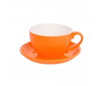 Чайная/кофейная пара CAPPUCCINO Цвет: Оранжевый