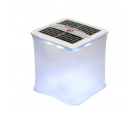 Лампа надувная TOURIST с LED подсветкой и зарядкой от солнца Цвет: белый