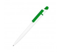 MIR, ручка шариковая, зеленый/белый, пластик Цвет: Зеленый