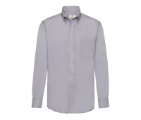 Рубашка мужская LONG SLEEVE OXFORD SHIRT 135 Цвет: Серый