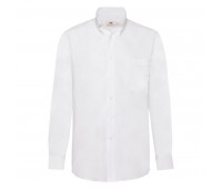 Рубашка мужская LONG SLEEVE OXFORD SHIRT 130 Цвет: Белый