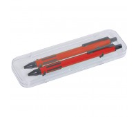 Набор FUTURE, ручка и карандаш в футляре Цвет: Красный