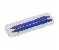 Набор FUTURE, ручка и карандаш в футляре Цвет: Синий