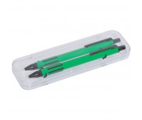 Набор FUTURE, ручка и карандаш в футляре Цвет: Зеленый