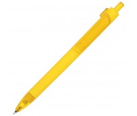Ручка шариковая FORTE SOFT, покрытие soft touch Цвет: Желтый