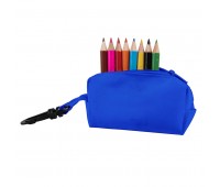 Набор цветных карандашей MIGAL (8шт) с точилкой Цвет: Синий