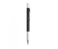 Ручка с мультиинструментом SAURIS, черный, 100% пластик Цвет: Черный