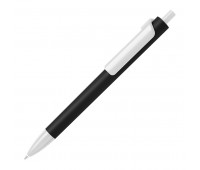 Ручка шариковая FORTE SOFT BLACK, покрытие soft touch Цвет: Белый