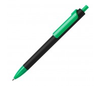 Ручка шариковая FORTE SOFT BLACK, покрытие soft touch Цвет: Зеленый