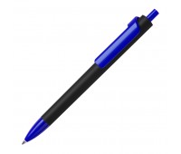 Ручка шариковая FORTE SOFT BLACK, покрытие soft touch Цвет: Синий