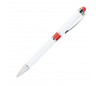 Шариковая ручка Arctic, белая/красная в упаковке