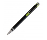 Шариковая ручка Bello, черная/оливковая, в упаковке