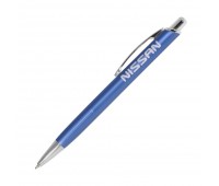 Шариковая ручка Cardin, синяя/хром
