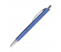 Шариковая ручка Cardin, синяя/хром, в упаковке