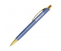 Шариковая ручка Cardin, лазурная/золото