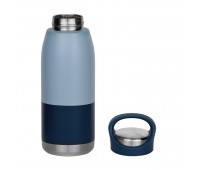 Термобутылка вакуумная герметичная, Lago, 530 ml, голубая-синяя