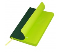 Подарочный набор Portobello/Latte зеленый-2 (Ежедневник недат А5, Ручка, Power Bank)