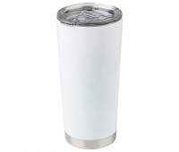 Термокружка вакуумная, Parma, 590 ml, глянцевое покрытие, белая