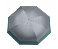 Зонт-трость Bora, серый/аква