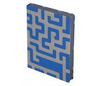 Ежедневник Labyrinth, недатированный, синий