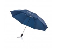 Складной зонт Deluxe 20", темно-синий